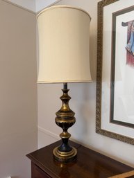 Table Lamp Urn Shaped Bronze With Shade