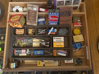 Office Supplies Vintage And Paper Clips And More