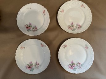 Dish Lot Of Four Floral Dishes