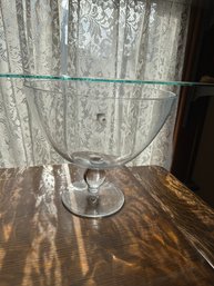 Glass Pedestal Dish Serve Ware