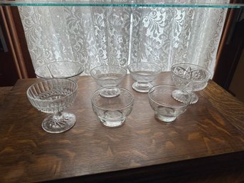 Dessert And Candy Dishes Lot Footed Dish