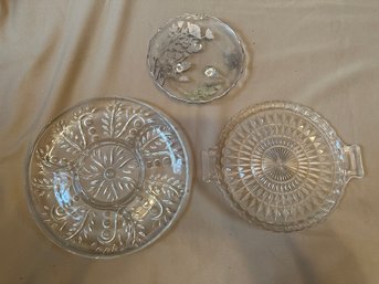 Glass Serving Dish Relish Appetizer Dishes