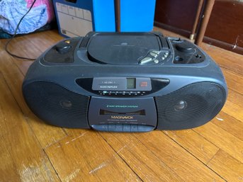 Magnavox CD Player Radio Two Speakers