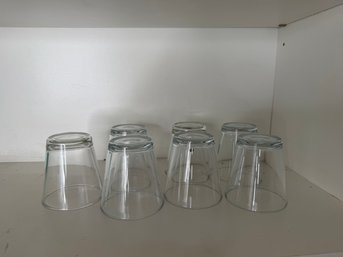 Rocks Glass Clear Glass Drinkware Lot