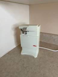 Can Opener Electric Salton White Vintage Kitchen