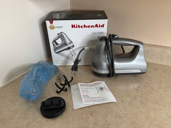 Kitchen Aid Hand Mixer 6 Speed Beaters Appliance