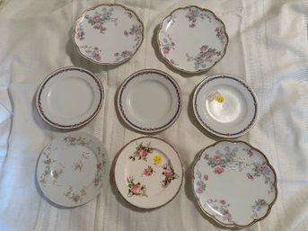 Plates And Dishes China Limoges France Mixed