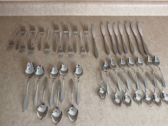 Flatware Oneidacraft Deluxe Stainless Steel Silverware