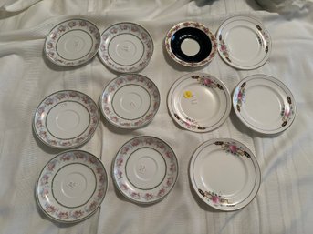 Plate And Dishes Limoges And WS George Mixed