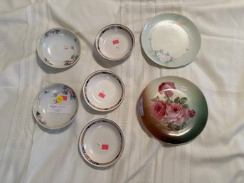 Plates And Dishes China Haviland France Mixed Lot