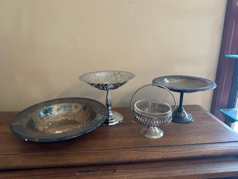 Silver Plated Bowls And Dishes