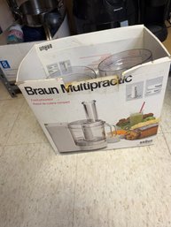 Braun Mutliptactic Food Processor Kitchen Applaince