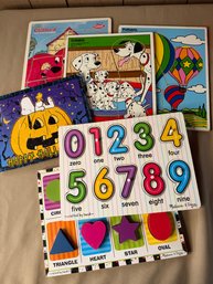 Puzzle Lot Playskool Puzzles And Melissa And Doug