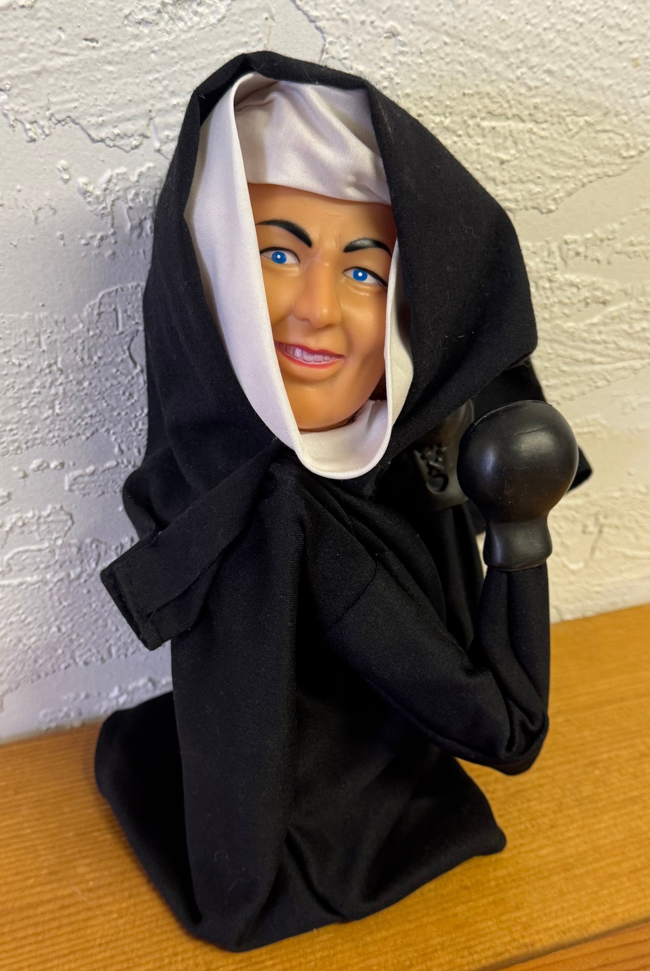 Vintage The Punching / Boxing Nun Hand Puppet #20679 | Auctionninja.com