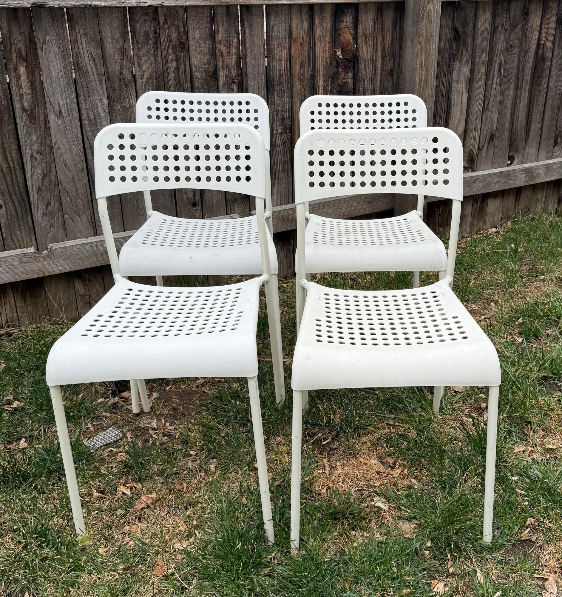 IKEA Adde Chairs, Light And Airy & Stackable, Perfect For Those