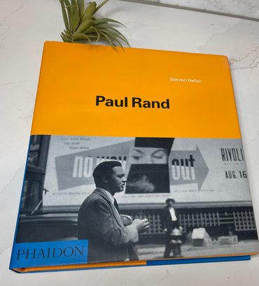Paul Rand Book ( A Pioneer In Graphic Design). By Steven Heller