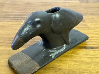 Ceramic Bird Effigy Pipe Or Vase
