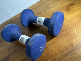 Pair Of 8 Pound Hand Weights New