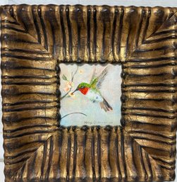 Fabulous Small Oil Painting On Board, Artist Signed Helga Ohannesian