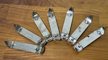 Seven Vintage Coors Can Openers