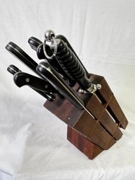 Set Of Great Blades Molybdenum Steel Cutlery And 3 Extra Knives