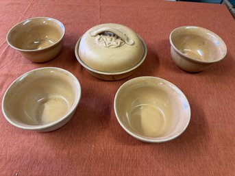 Terricotta Roaster With Four Bowls