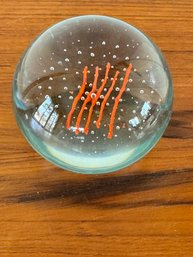 Mid Century  Svodboda Karlov Paperweight From Czech Republic