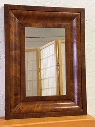 Antique Flame Mahogany Rectangle Mirror  26 X 19.5