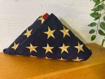 Military Folded Cloth Flag