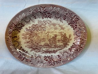 Unmarked English Castle Plater