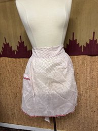 Love A Little Light Pink Poka Dot Apron For Any Old Weeknight