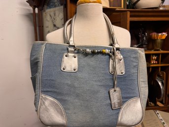 Neiman Marcus Jean Purse As Is