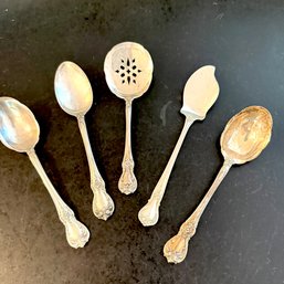 Towle Old Masters Sterling Silver. Misc Spoons X 5, 139.9g