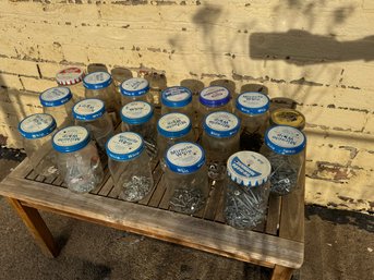 Nuts Bolts Screws And Nails In Everyones Favorite Garage Jar Organization System