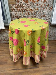 Rare TAG 72' Circular Tablecloth