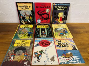 The Adventures Of Tin Tin Comic Books Lot #3
