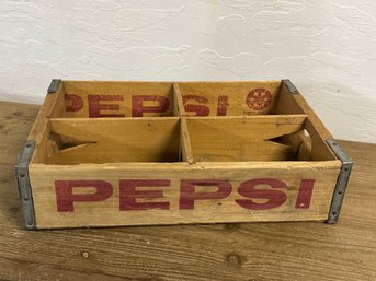 Vintage Pepsi  Wooden Crate