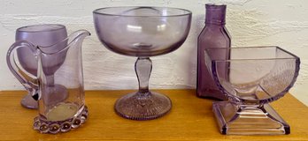 Purple Glass Lot