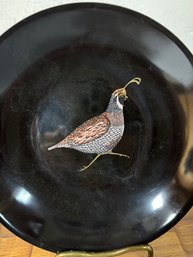 Lovely Couroc Plate In Excellent Condition!