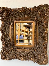 The Chunkiest Ornately Framed Mirror You'll Ever See!