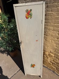 Fantastic Old Metal Kitchen Bath Or Utility Cabinet