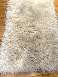 Lg Sheeps Wool Rug, Very Thick, 60 X 42