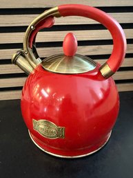 Cheery Red SUSTEAS Teapot, A Must Have
