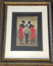 Banana Leaf Art Work, Handcrafted By Kenyan Artisans, 'Taraja 'Giving Hope'