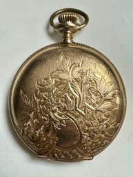 Antique Elgin Gold Toned Pocket Watch