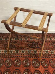 Vintage Wooden Folding Luggage Rack