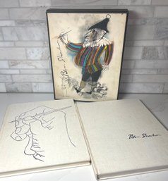 2 Book Boxed Set, The Works Of BEN SHAHN, Graphic Art And Paintings.    1963