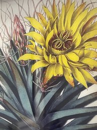 Lucy Lu Designs, High Gloss Artist Tile In Thick Shadowbox Frame.  Vibrant Colors And Detail