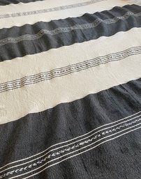 Cozy Turkish Cotton Woven Blanket/Throw.