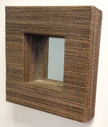 Crate And Barrel Lurik Mirror, 16 X 16 X 3